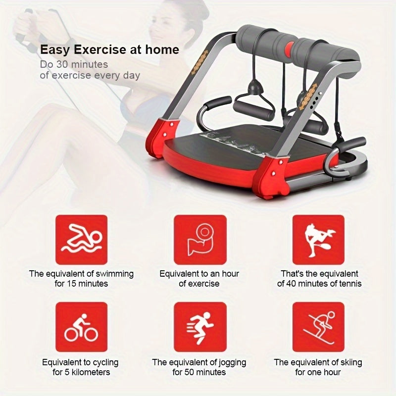 6-in-1 Abdominal Trainer Core Strength Home Gym